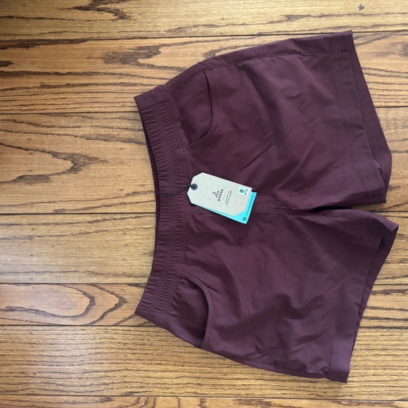 Prana Halle e-waist short in cacao NWT - Picture 3 of 11